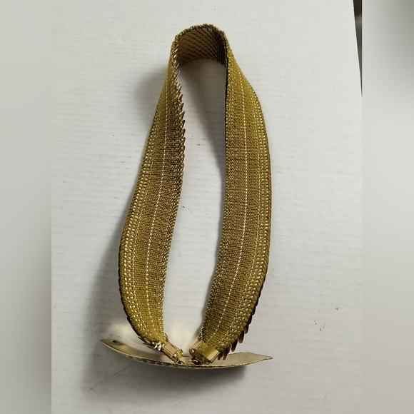Statement Vintage Gold Metal Snake Belt Stretch main image 8